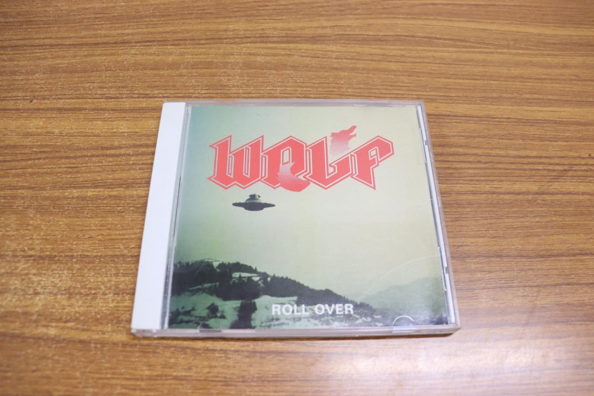 CD WOLF ウルフ ROLL OVER ロールオーバー 1991年盤 帯付き CD CD WOLF