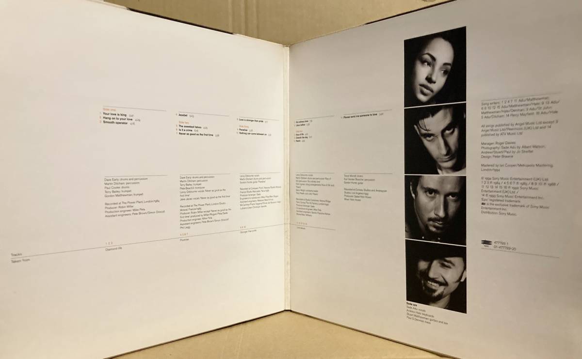 2LP/レア!/UKオリジナル】SADE / THE BEST OF SADE ☆ シャーデー / ザ