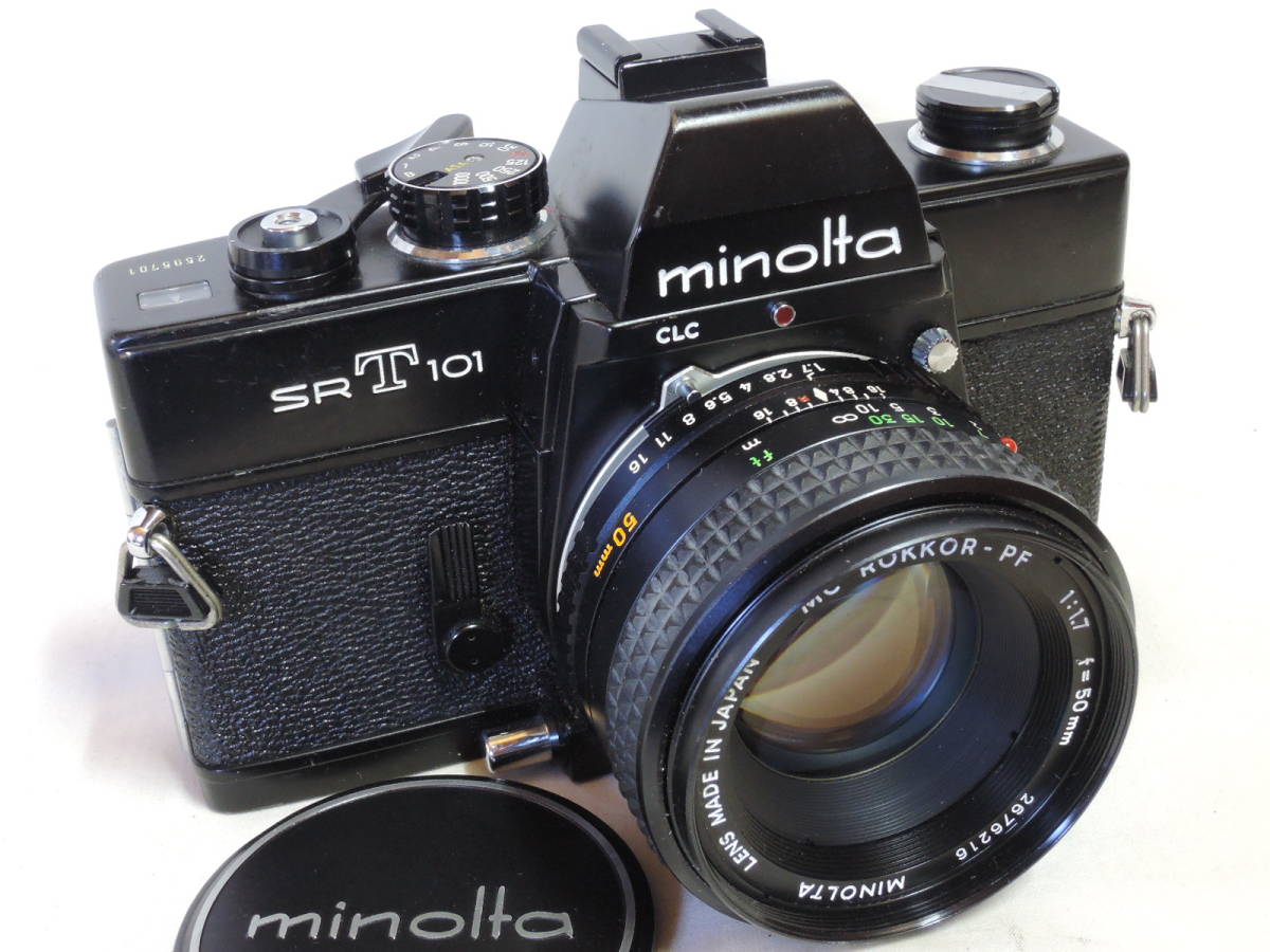 S158□動作⁄精度未確認フィルムカメラ MINOLTA ミノルタ SRT101