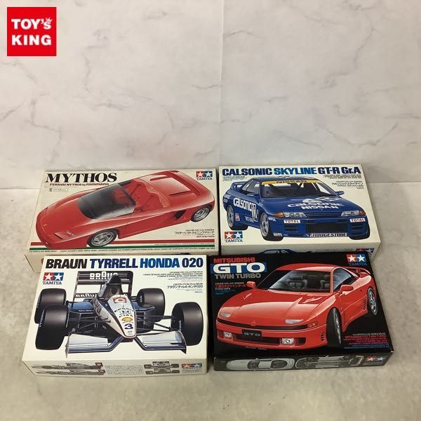 1円〜 タミヤ 1/24 三菱GTOツインターボ 1/20 ブラウン・ティレル ホンダ020 他