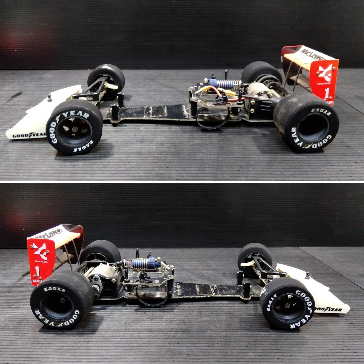 現状品にて 組済 ラジコン タミヤ TAMIYA 田宮模型 1/10 RC F-1