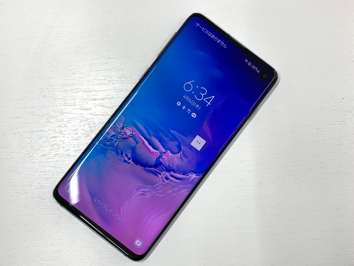 GALAXYS10ドコモ版SiMフリー Galaxy S 中古 S10 SC-03L docomo版SIMフリー 本体 Cランク スマホ