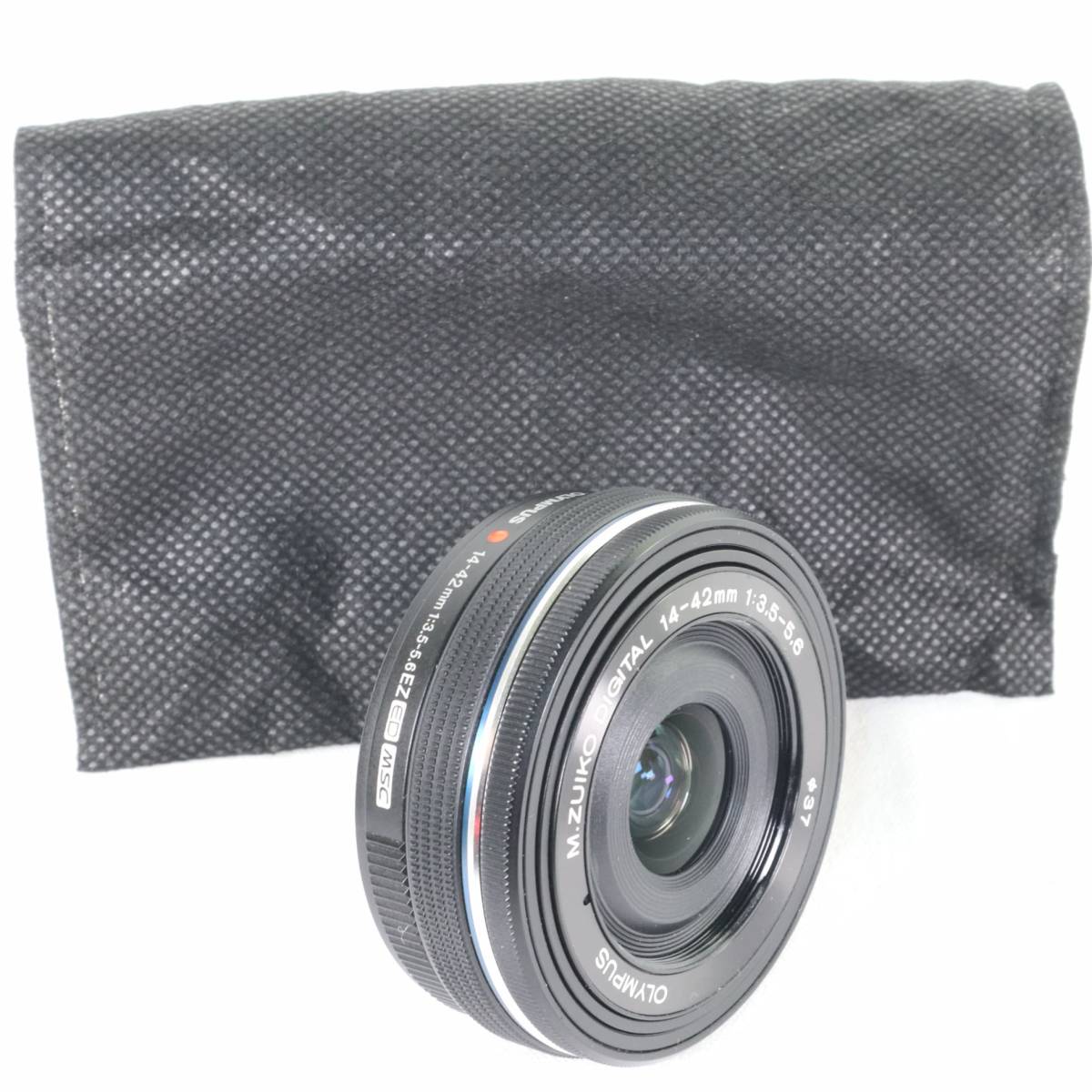 ジャンク OLYMPUS M.ZUIKO DIGITAL ED 14-42mm F3.5-5.6 EZ ブラック