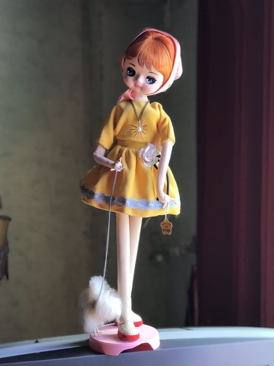 極美品70's 昭和ポーズ人形 レトロポップ スピッツ スピッツ 極美品70's