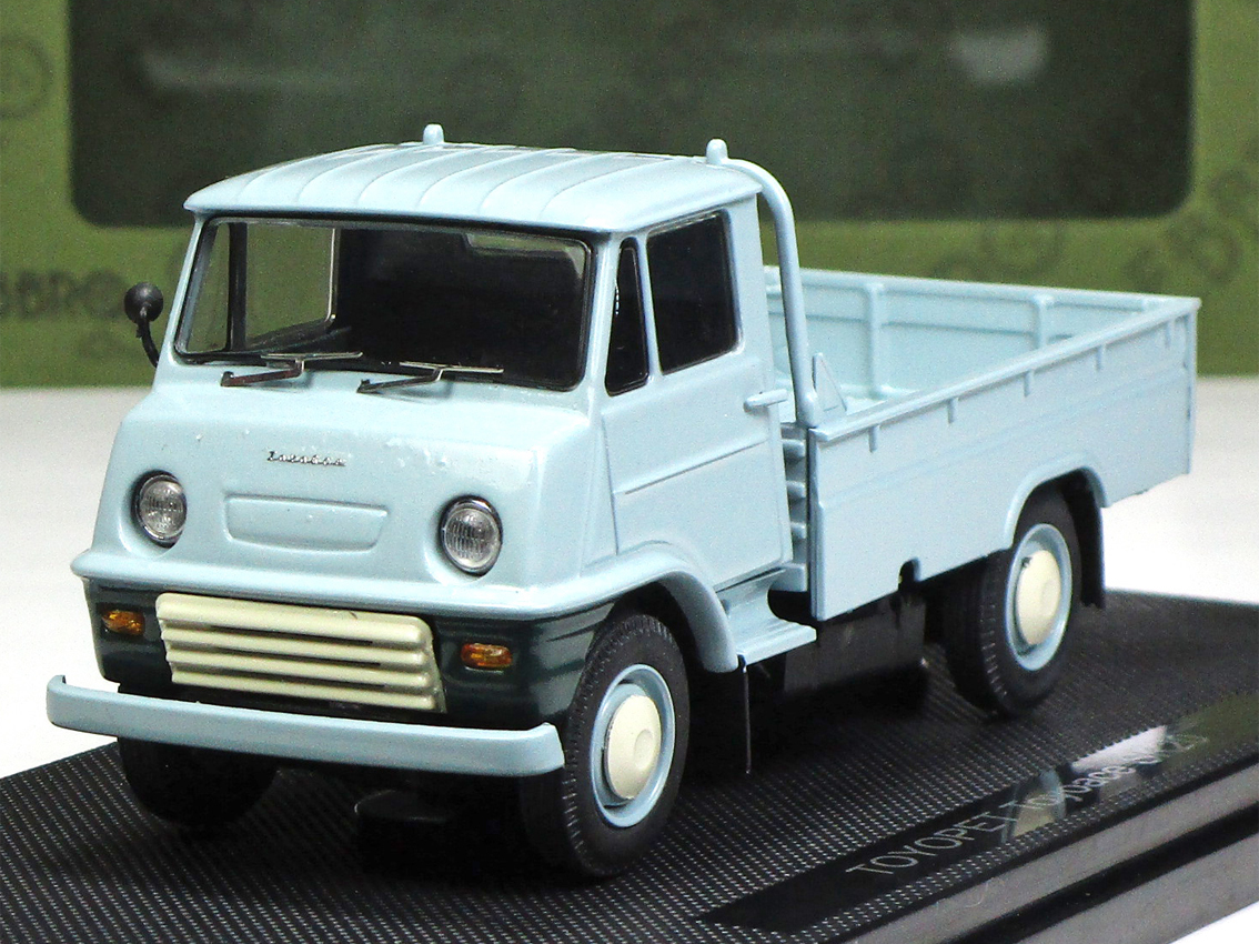 エブロ◆トヨペット・2代目トヨエース◆青◆1/43