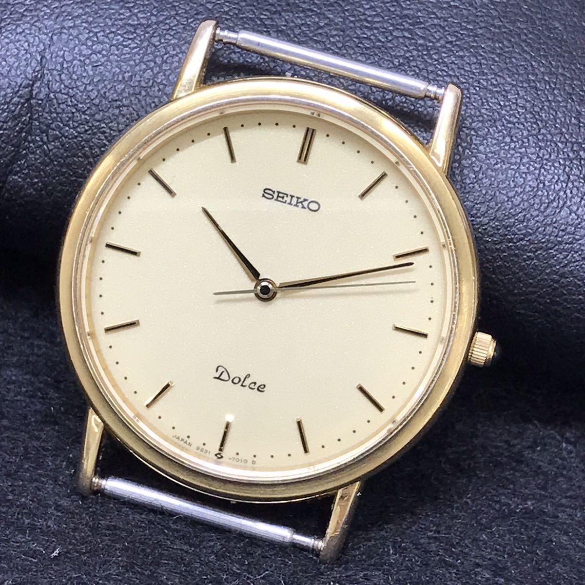 ☆41679 セイコー SEIKO Dolce ドルチェ 9531-7000 クオーツ 10KT SS 