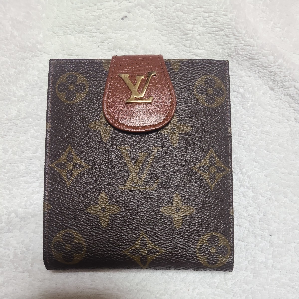 Louis Vuitton 　オールドルイヴィトン二つ折財布　未使用美品　正規品　ヴィンテージ　希少