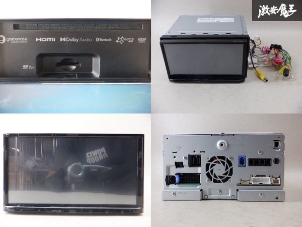保証付 KENWOOD ケンウッド MDV-D709BT メモリーナビ 地図データ