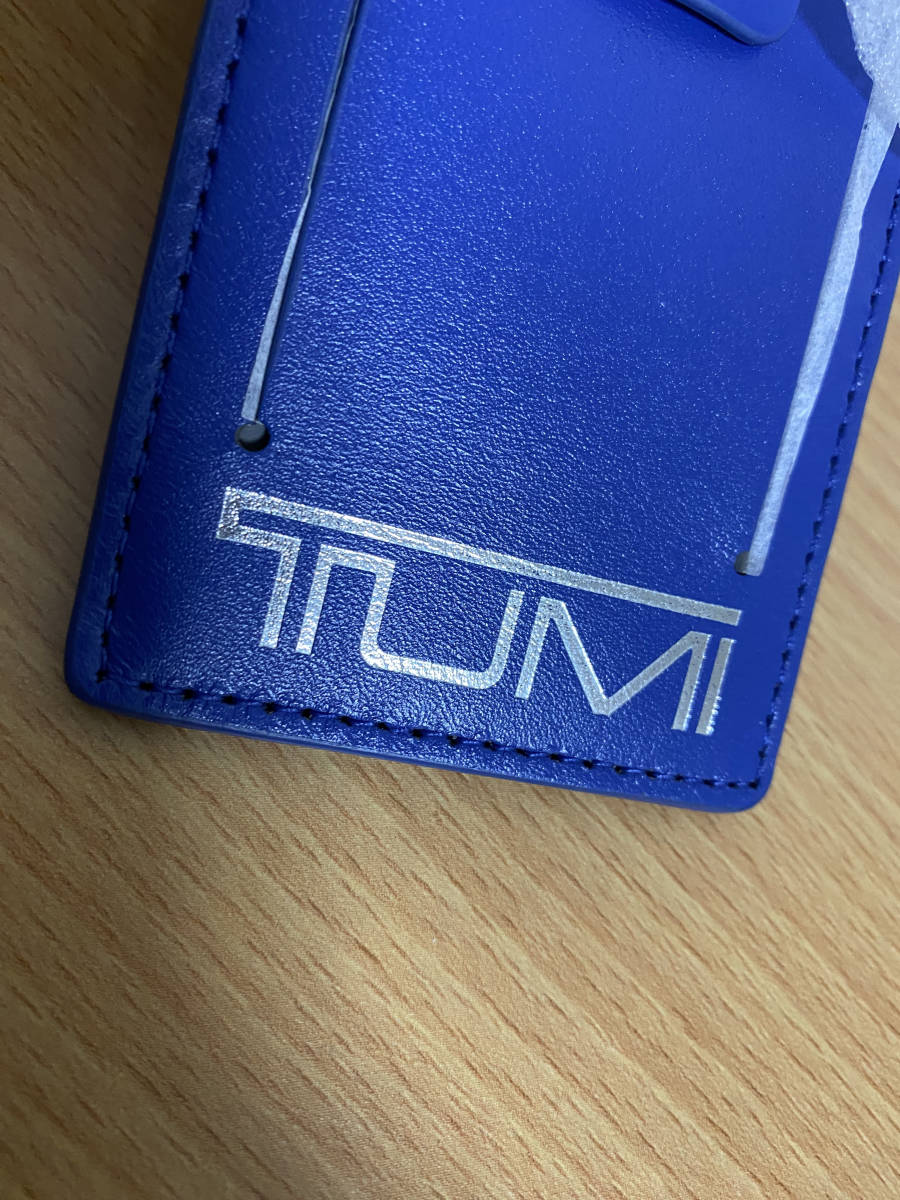 TUMI ネームタグ TOKYO ブルー TUMI ネームタグ TOKYO ブルー TUMI