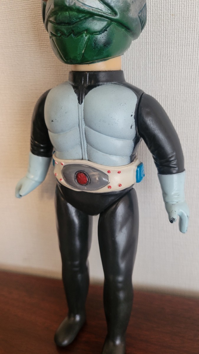 旧バンダイ 仮面ライダー1号 面取れ マフラー 当時物 昭和 レトロ 