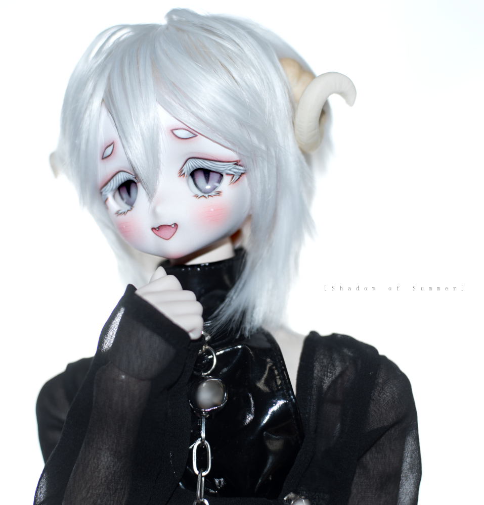 ◆[夏影]DDH-22 カスタムヘッド セミホワイト肌 ドルフィードリーム DD◆ セミホワイト肌 ドルフィー ◇[夏影]DDH-27 ◆[夏影]DDH-22 人形、キャラクタードール ◇[夏影]DDH-29