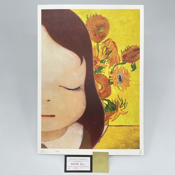 DEATH NYC 世界限定100枚 アートポスター 奈良美智 NARA YOSHITOMO