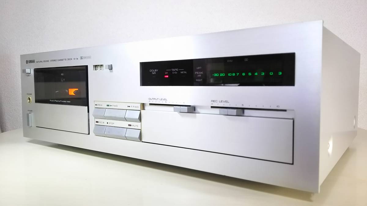 ［動作品・電解コンデンサ交換済］美品　YAMAHA / ヤマハ カセットデッキ K-1a