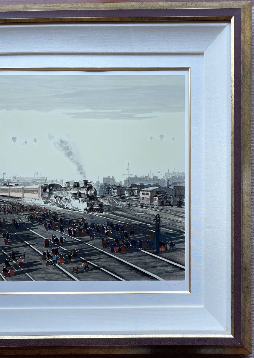 ヒロ ヤマガタ（ラスト ロコモーティブヴ）シルクスクリーン 直筆