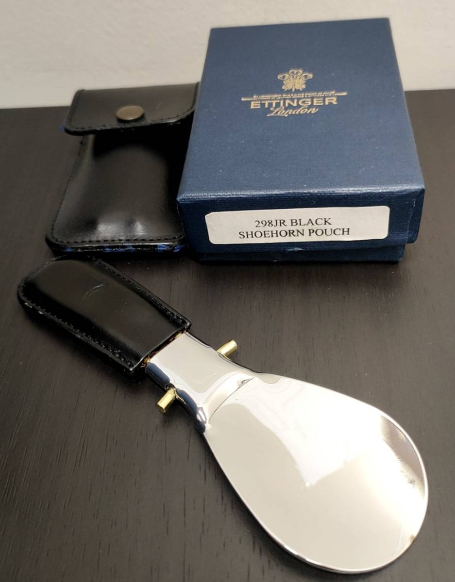 極美品・箱付ETTINGER(エッティンガー) シューホーン 靴べら 楽天