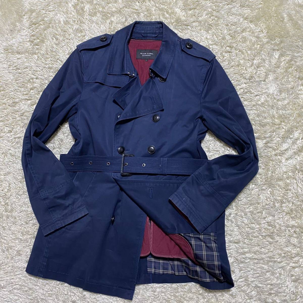 バーバリーブラックレーベル 【魅せる高級感】 BURBERRY BLACK LABEL