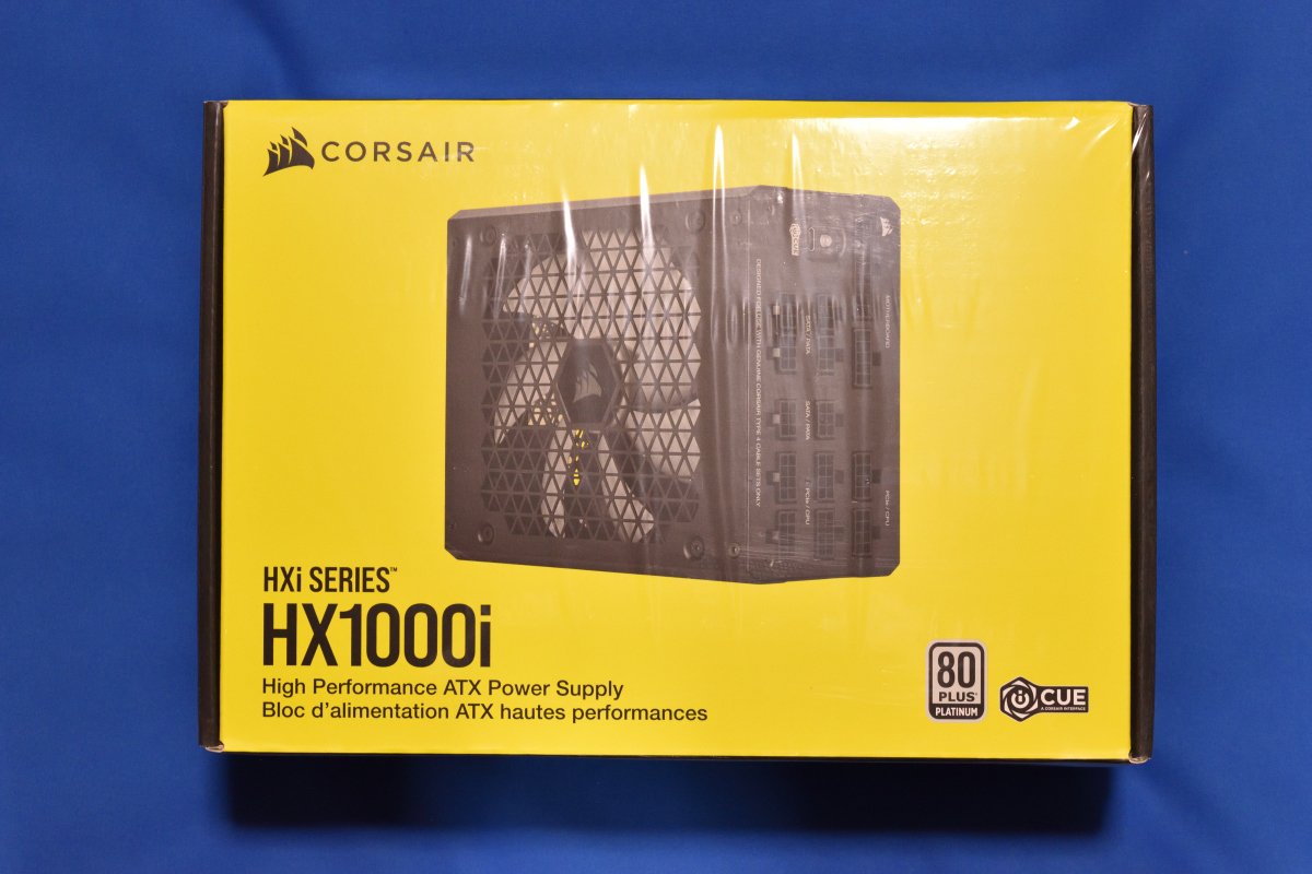 送料無料 新品未開封 Corsair HX1000i 2022 CP-9020214-JP 1000W 80PLUS PLATINUM 電源ユニット 1000W