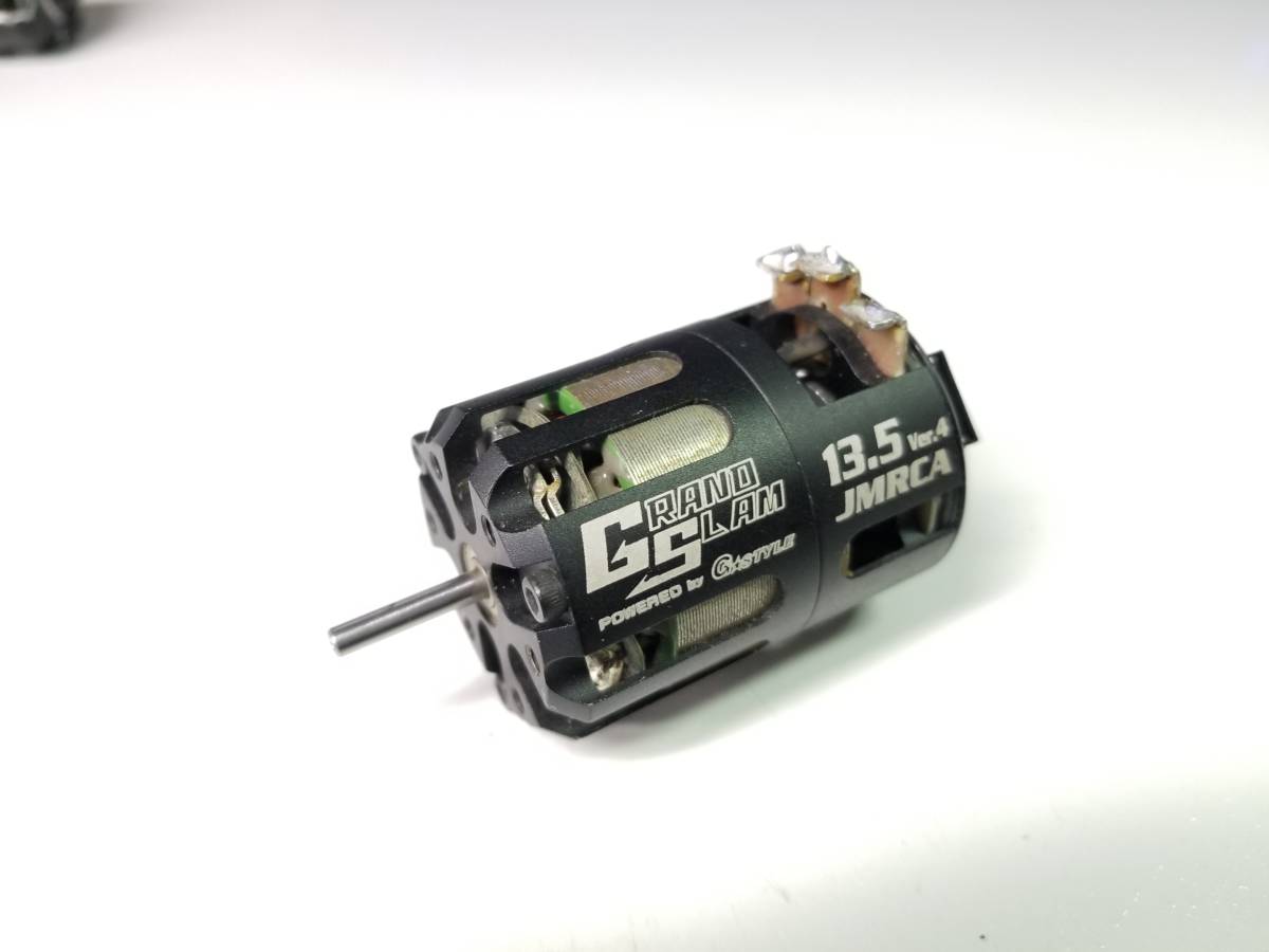 Gスタイル ブラシレスモーター GRAND SLAM Ⅱ13.5T Ver.4 JMRCA 中古品