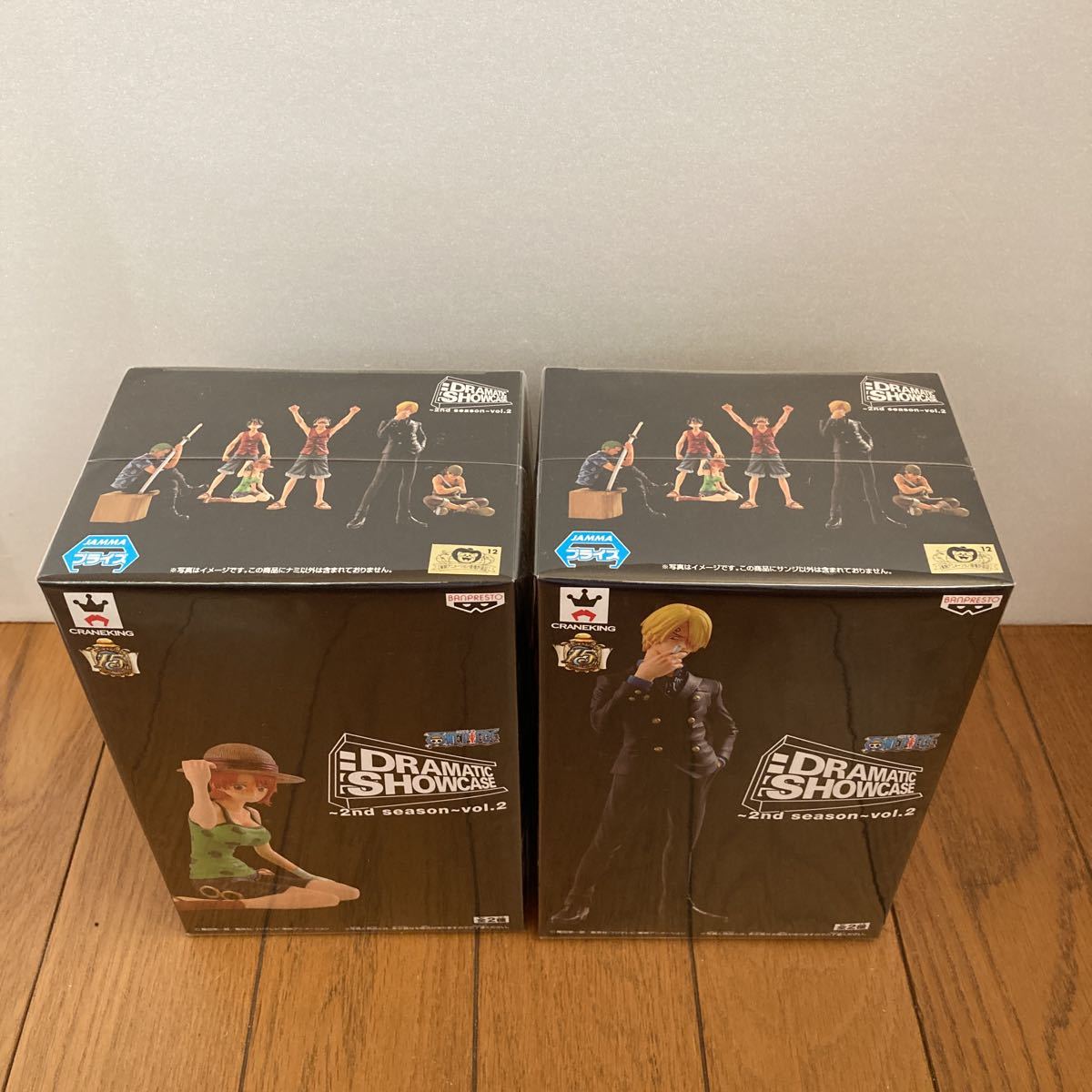 ワンピース DRAMATIC SHOWCASE 2nd Season vol.2 全2種 ナミ サンジ 