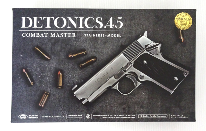  東京マルイ ガスブローバック デトニクス.45 コンバットマスター ステンレスモデル み(ガスガン)｜売買されたオークション情報、yahooの商品情報をアーカイブ公開 - オークファン ガスガン