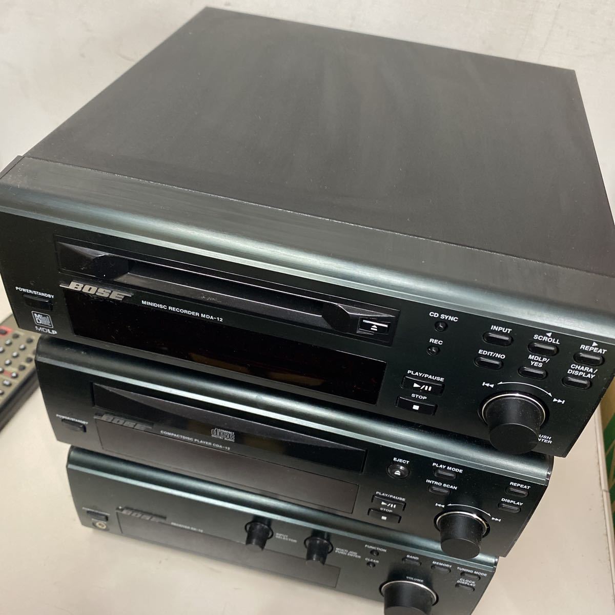BOSE AM-5Ⅲ RA-12 CDA-12 スピーカーセット CD等ジャンク 動作 家電