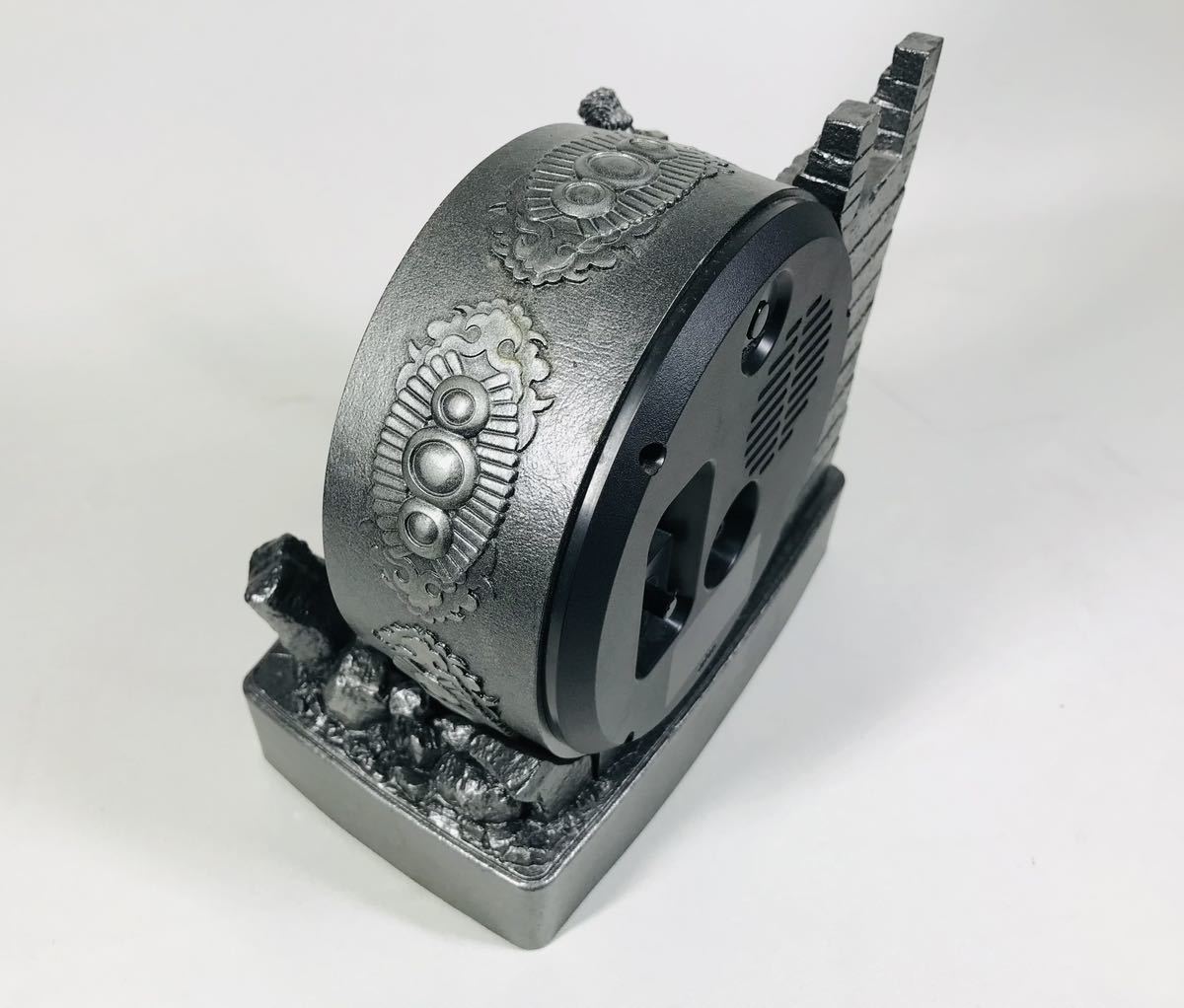 北斗の拳 オブジェクロック 銀色イブシ仕上 1500台限定　リズム時計 北斗の拳 オブジェクロック 銀色イブシ仕上 リズム時計 限定品(北斗の