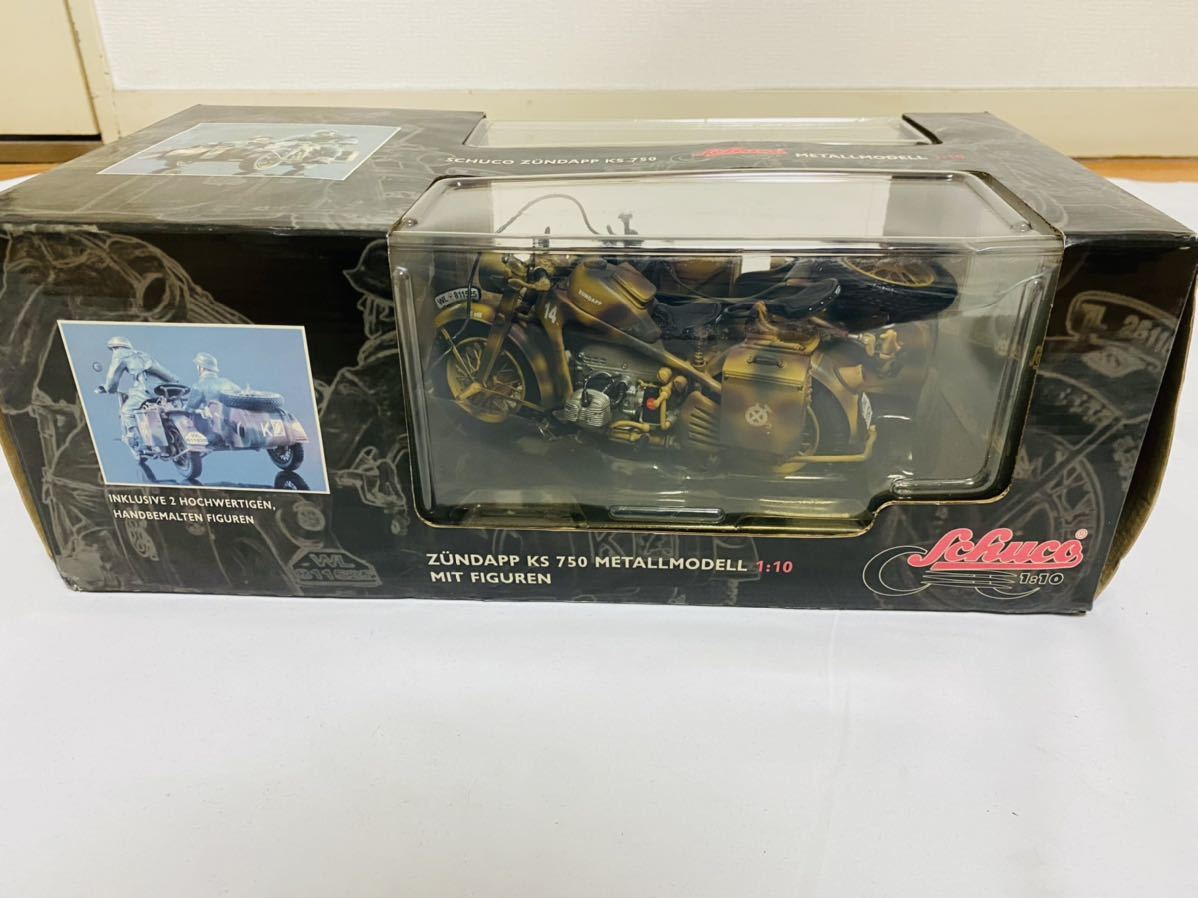 タミヤ Scsuco シュコー 1/10 ツェンダップ KS750 サイドカー ダイ
