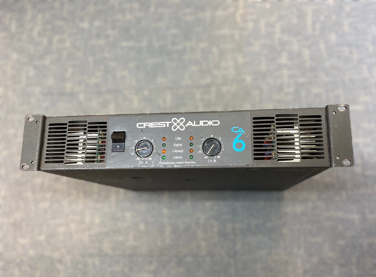 CREST AUDIO CA6 クレストオーディオ　パワーアンプ　中古品　ser no.CA6EX220 9701Z88
