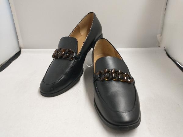 UNITED ARROWS odette e odile オデットエオディール ブラック／チェーンローファー パンプス 57807