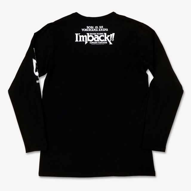 矢沢永吉☆長袖Tシャツ（Im back!!2021 ）YOKOHAMA ARENA ☆XL新サイズ