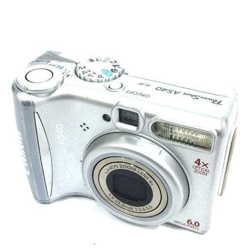 格安，限定SALE 1円 Canon PowerShot A540 5.8-23.2mm 1:2.6-5.5 コンパクトデジタルカメラ(キヤノン)｜売買されたオークション情報、yahooの商品情報をアーカイブ公開 - オークファン キヤノン