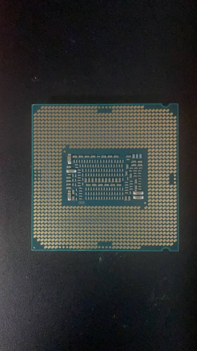 Intel I5-8600T LGA 1151 中古分解品 BIOS起動確認 社内管理番号E98