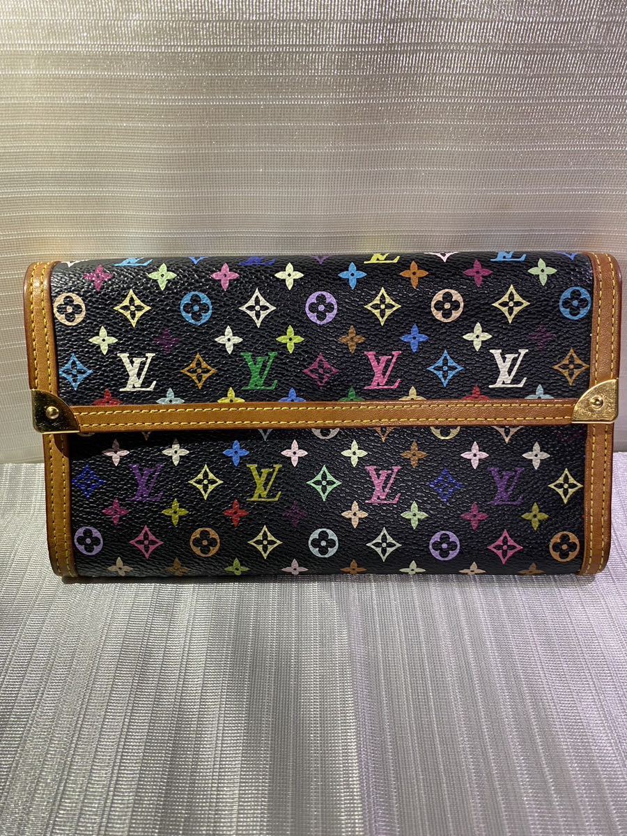 LOUIS VUITTON 長財布 ルイ ヴィトン 財布 三つ折 ポルトトレゾール