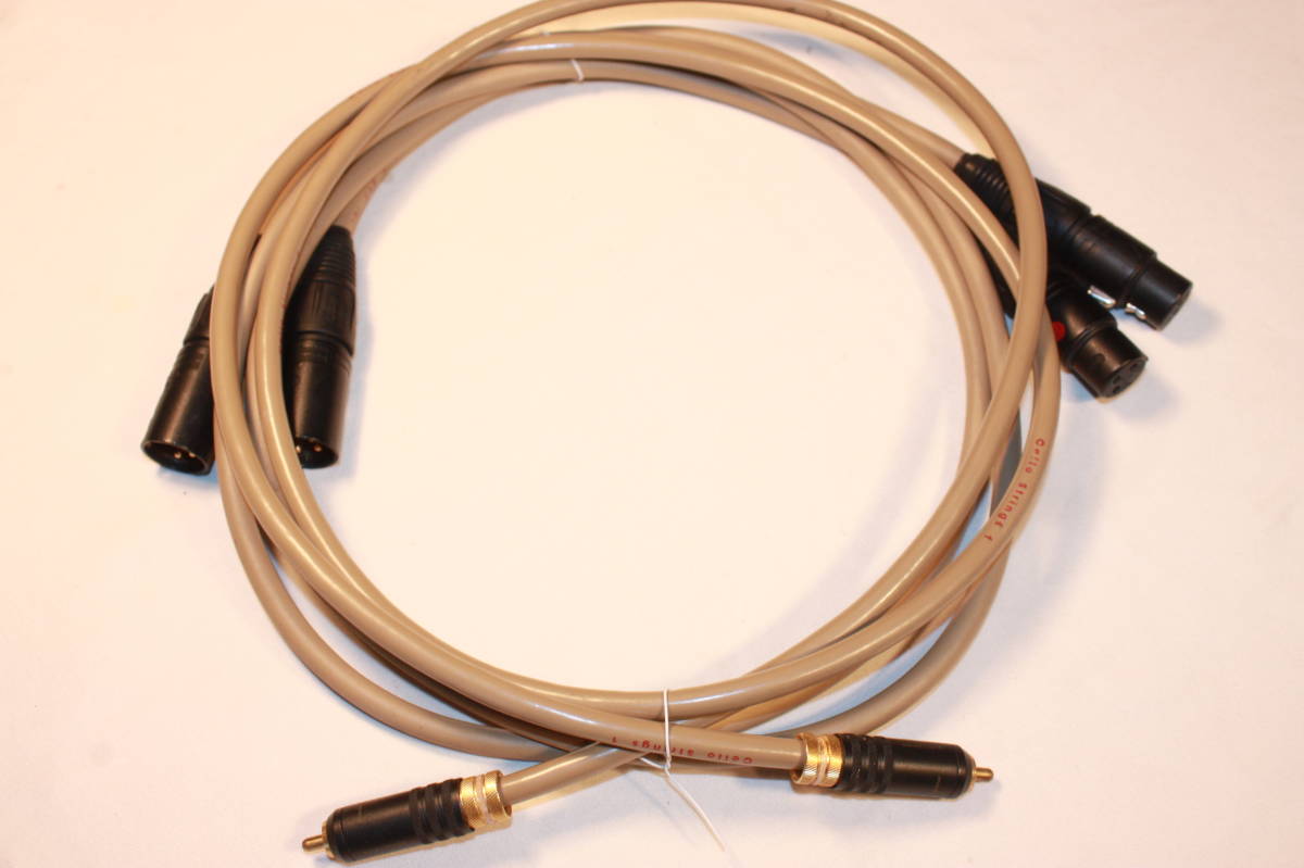 CELLO　STRINGS　１CL2　（UL）２１AWG　１ｍ　MADE　BY　WBT　１５０ｃｍ　SAEC　LX１０２０LIN　COD　３ｍ　中古品_1