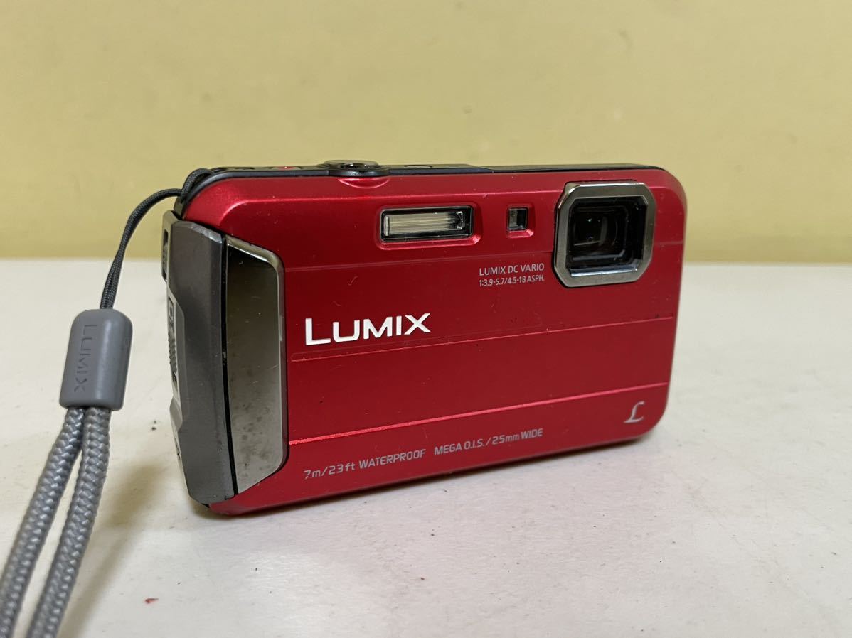 Panasonic LUMIX DMC-FT25 コンパクトデジタルカメラ 本体 レッド