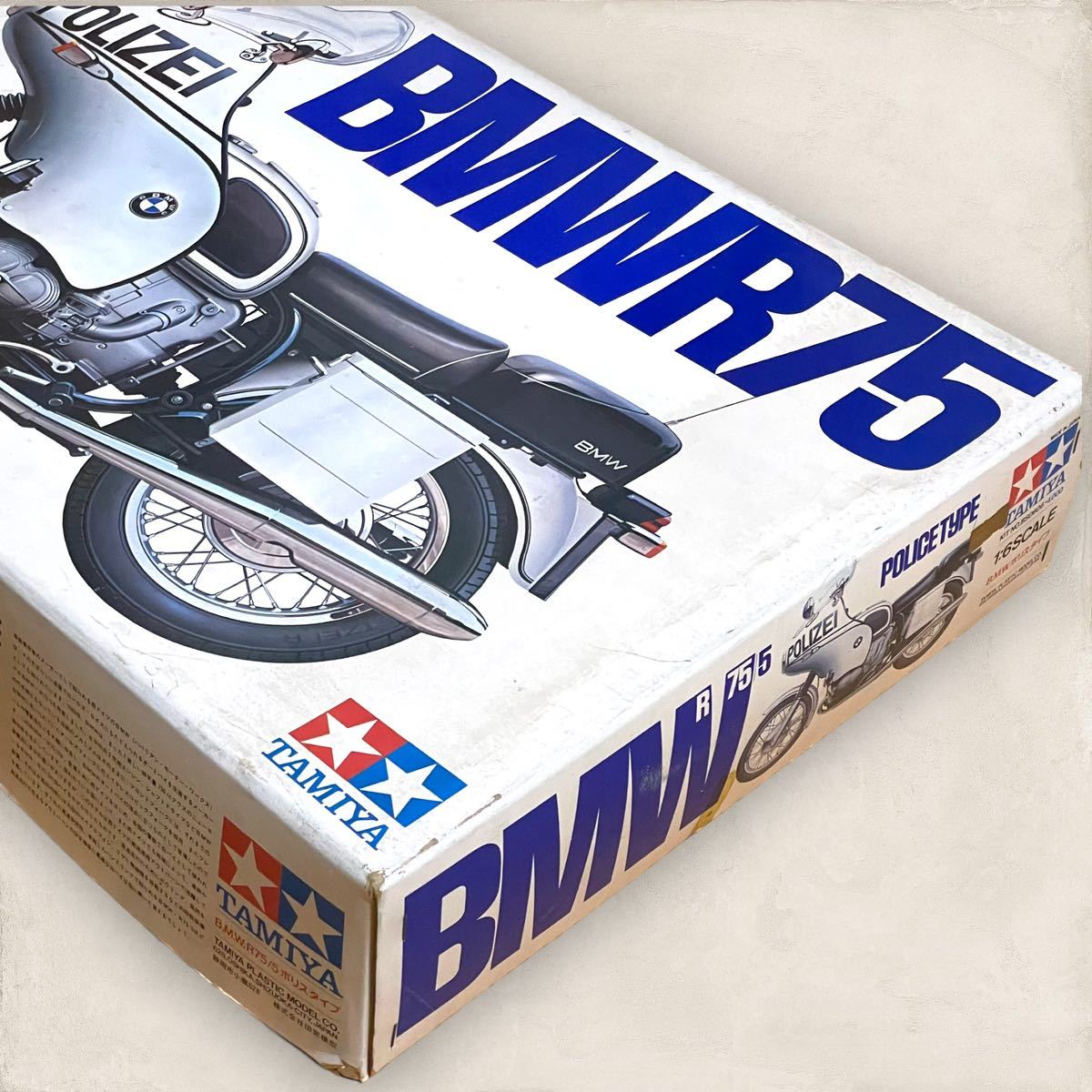 タミヤ 1/6 BMWR75/5 ポリスタイプ BMW タミヤ 1⁄6 絶版 未開封 小生