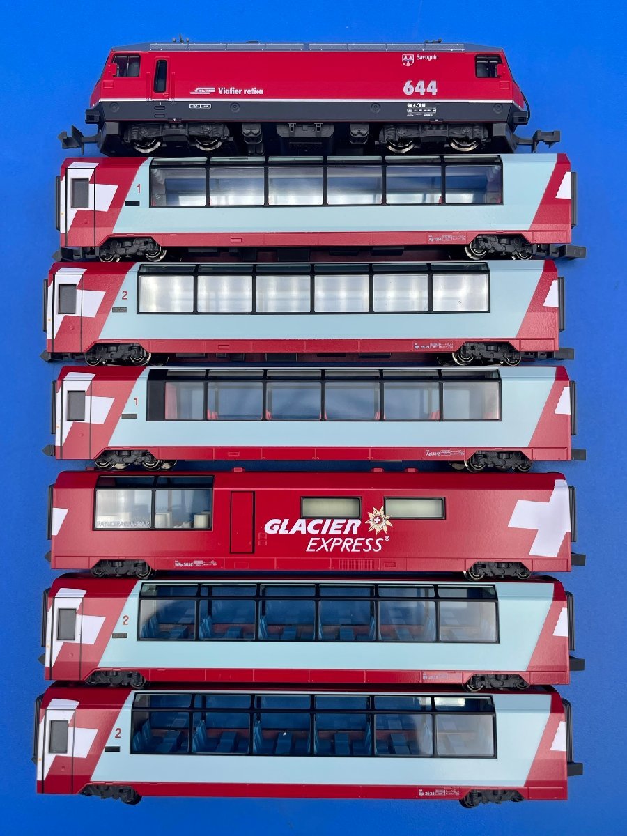 ☆3D122 Nゲージ カトー アルプスの氷河特急 GLACIER EXPRESS 基本+
