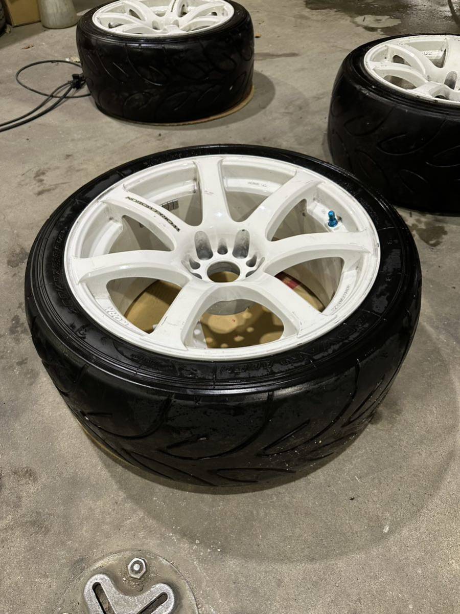 ワークエモーション TX7 18インチ 9.5J オフセット＋12 ハブ73.30  