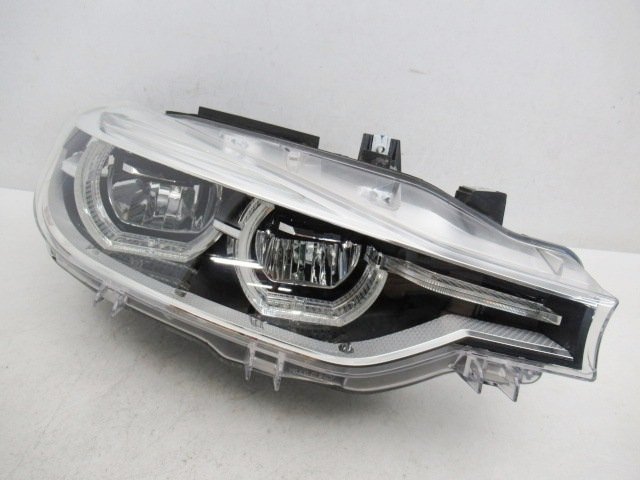 ジャンク】 BMW 3シリーズ F30 F31 後期 純正 右 ヘッドライト LED
