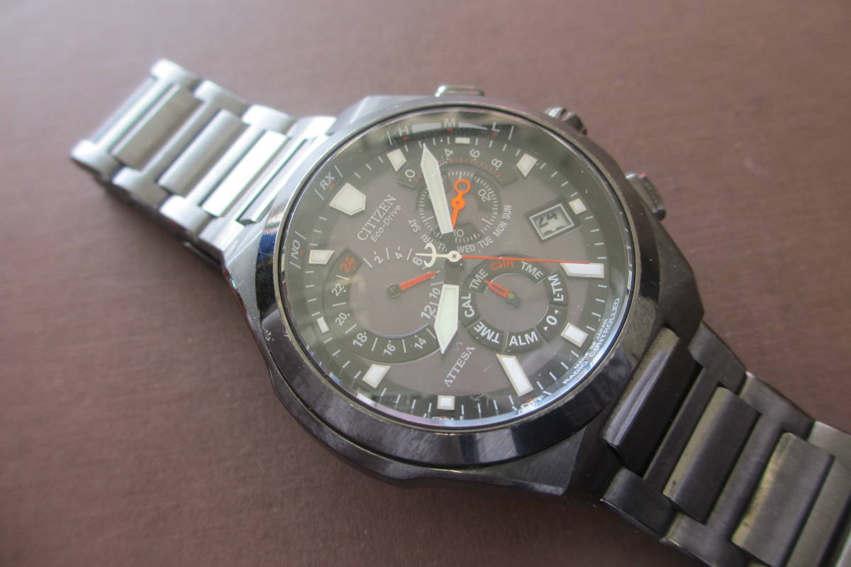 CITIZEN/シチズン/E610-T008739 TA/ATTESA Eco-Drive/アテッサ エコ 