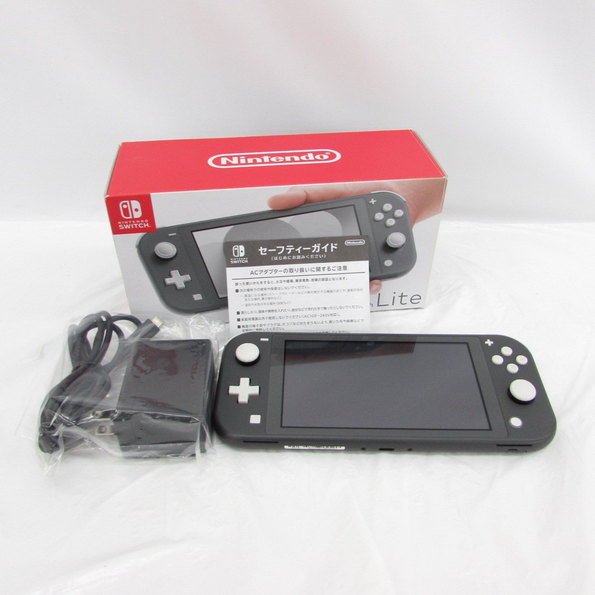 【中古品】任天堂 NINTENDO SWITCH Lite ニンテンドースイッチ ライト グレー HDH-S-GAZAA(JPN) 943124919 0419