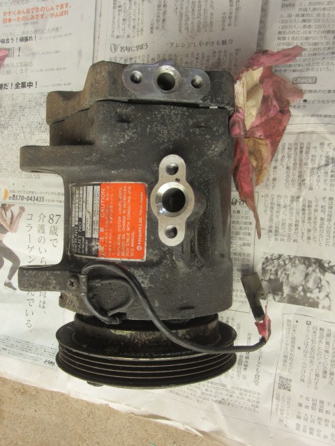 【大得価，格安】 Z31 RB20 R31 スカイライン 前期 後期 R12ガス A/C コンプレッサー(パーツ)｜売買されたオークション情報、yahooの商品情報をアーカイブ公開 - オークファン その他
