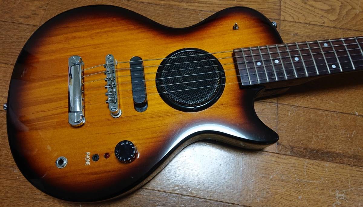 Barclay ミニギター スピーカー内蔵型 レスポールタイプ バークレー