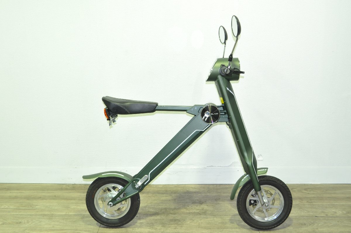 電動アシスト自転車　送料込み 1円スタート】BLAZE 電動バイク SMART EV 走行距離502キロ YK MM