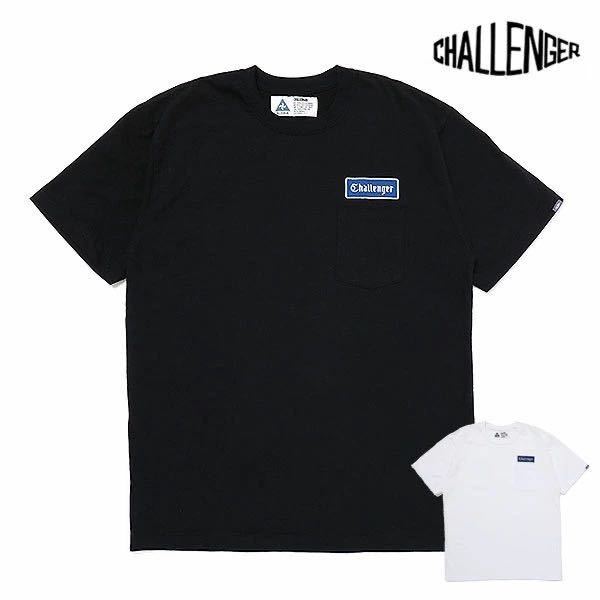 チャレンジャー CHALLENGER 「LOGO PATCH TEE」ブラックL CHALLENGER