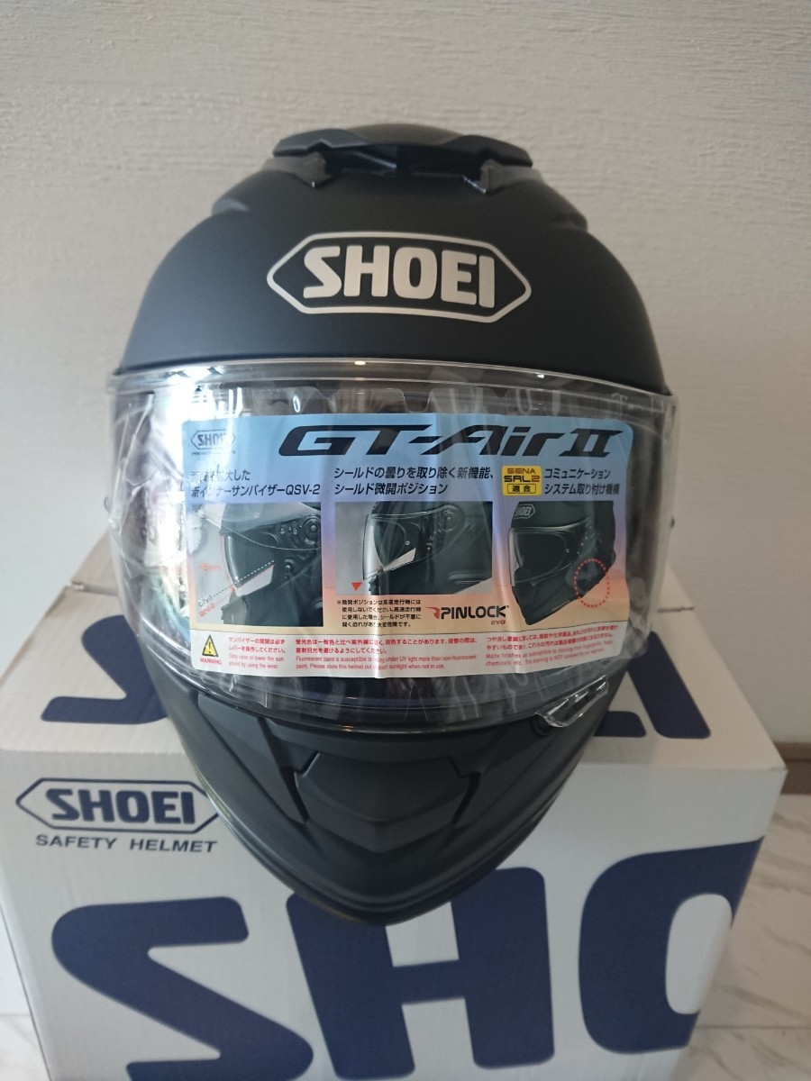 SHOEI GT-Air2☆XLマッドブラック☆美品 GT-Air2 SHOEI マットブラック