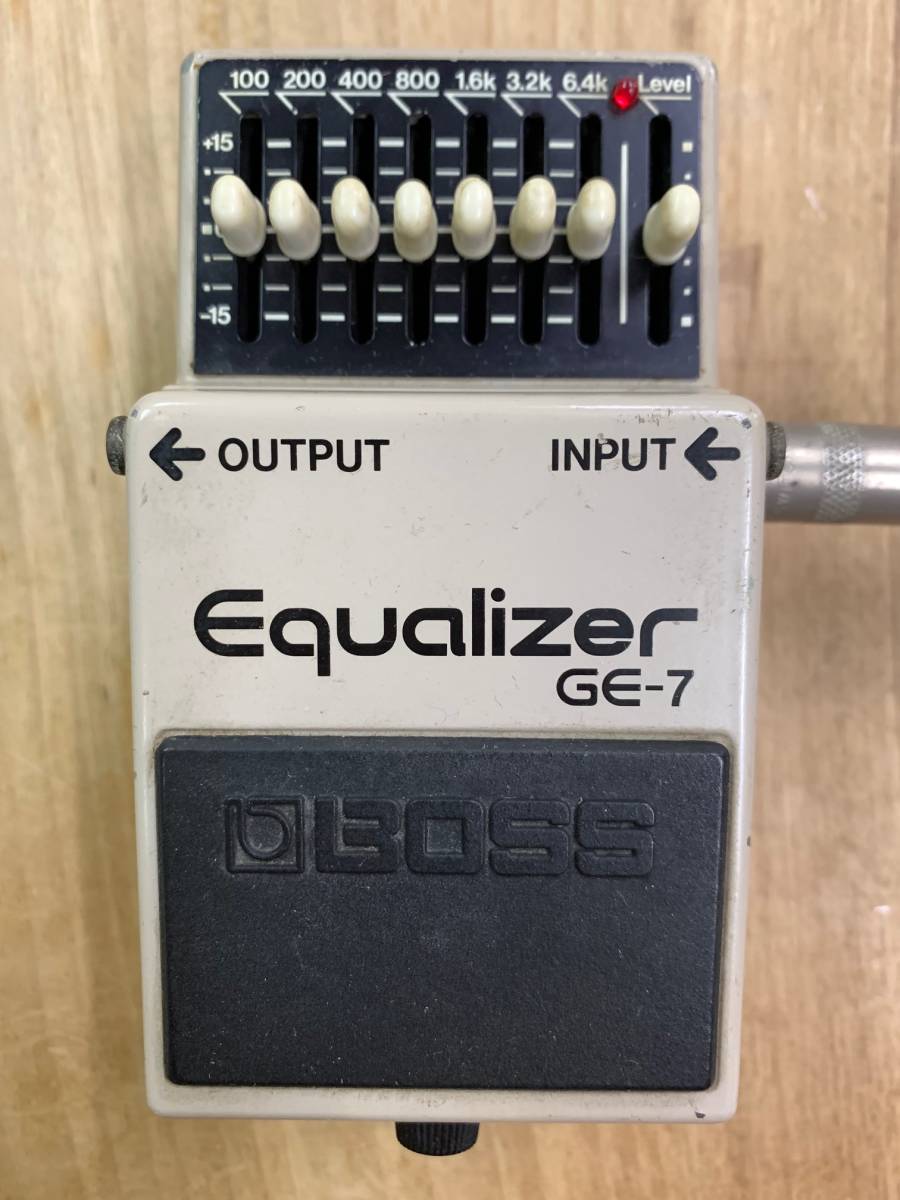 GE-7 Equalizer（グラフィックイコライザー） │ BOSSマニア共和国