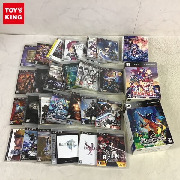 1円〜 訳あり PS3 ソフト 魔界戦記ディスガイア4、ガンダムブレイカー 他