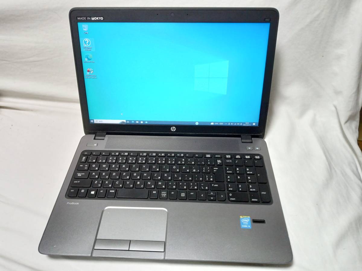 HP ProBook 450 G1 CPU:Intel i5-4310M CPU @ 2.70GHz SSD:128GB