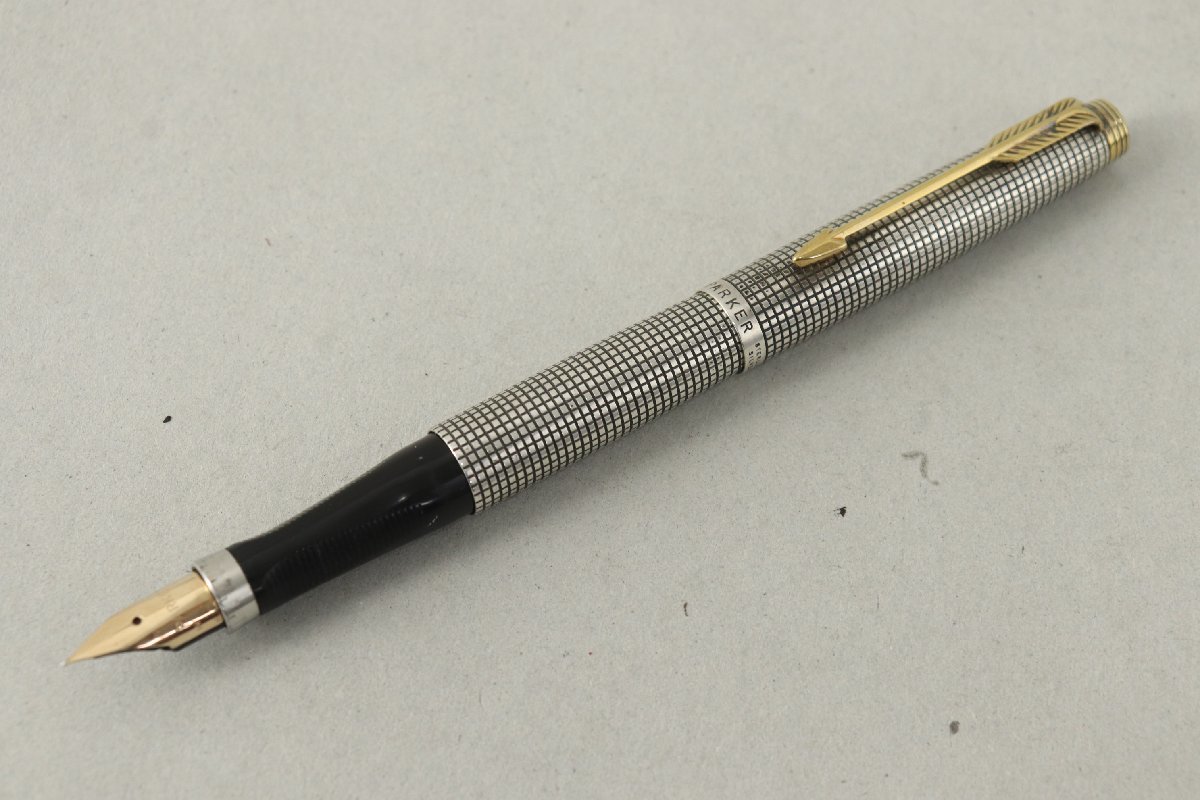 廃番パーカー万年筆 75 マットブラック 14K-585 PARKERパーカー PARKER